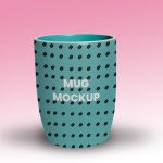 فایل لایه باز طراحی موکاپ ماگ بدون دسته