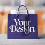 فایل لایه باز موکاپ طراحی کیف خرید فایل لایه باز موکاپ طراحی کیف خرید