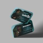 فایل لایه باز کارت ویزیت تبلیغاتی باشگاه تیراندازی