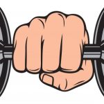 فایل لایه باز نگه داشته شدن دمبل با دست