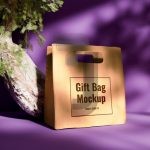 فایل لایه باز موکاپ پاکت کرافت دسته دار فایل لایه باز موکاپ پاکت کرافت دسته دار