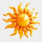 فایل لایه باز تصویر خورشید تابان فایل لایه باز تصویر خورشید تابان