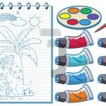 وکتور تصویر رنگ آمیزی دایناسور با پس زمینه شطرنجی وکتور تصویر رنگ آمیزی دایناسور با پس زمینه شطرنجی