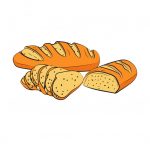 وکتور تصویر نان باگت