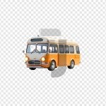 فایل لایه باز تصویر اتوبوس قدیمی