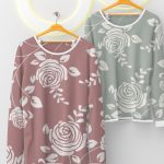 فایل لایه باز موکاپ لباس آستین بلند زنانه فایل لایه باز موکاپ لباس آستین بلند زنانه