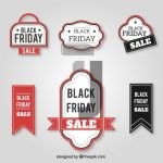 وکتور مجموعه برچسب های بلک فرایدی وکتور مجموعه برچسب های بلک فرایدی