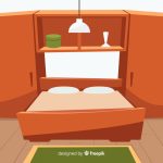 وکتور طراحی دکوراسیون اتاق خواب وکتور طراحی دکوراسیون اتاق خواب