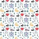وکتور پترن تناسب اندام بدنسازی