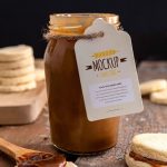 فایل لایه باز موکاپ لیبل شیشه خوراکی
