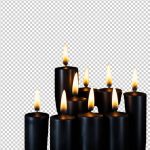 فایل لایه باز مجموعه شمع های مشکی فایل لایه باز مجموعه شمع های مشکی