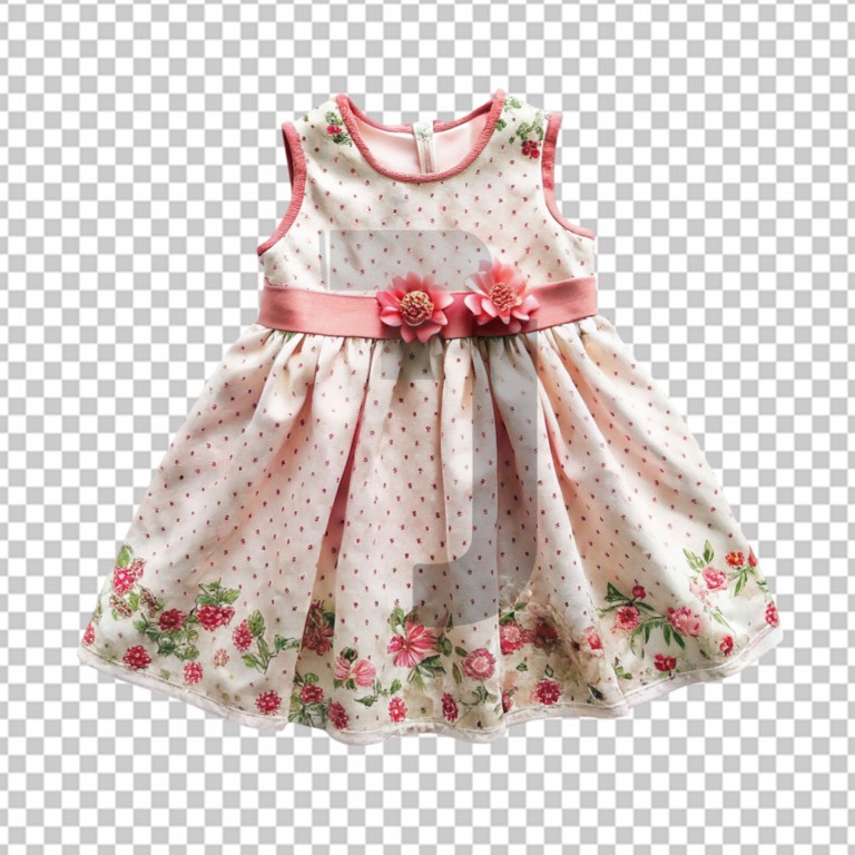 فایل لایه باز پیراهن بچه گانه شیک