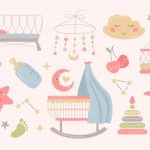وکتور دکوراسیون اتاق نوزاد وکتور دکوراسیون اتاق نوزاد