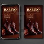 فایل لایه باز بنر استوری فروشگاه کفش مردانه
