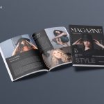 فایل لایه باز موکاپ مجله و صفحه مجله فایل لایه باز موکاپ مجله و صفحه مجله