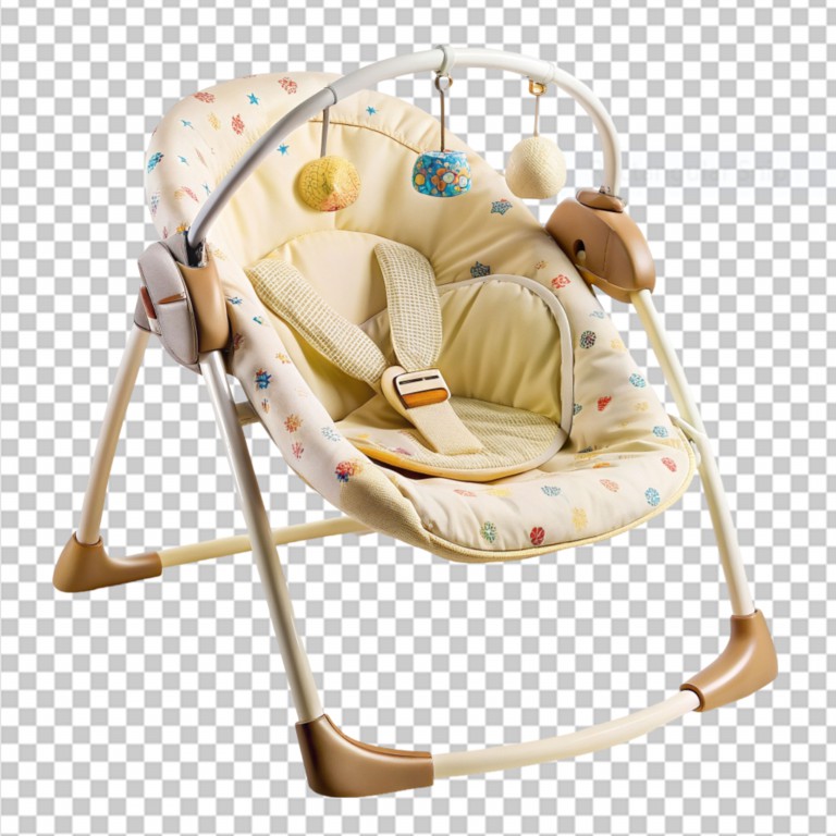 فایل لایه باز صندلی گهواره ای نوزاد