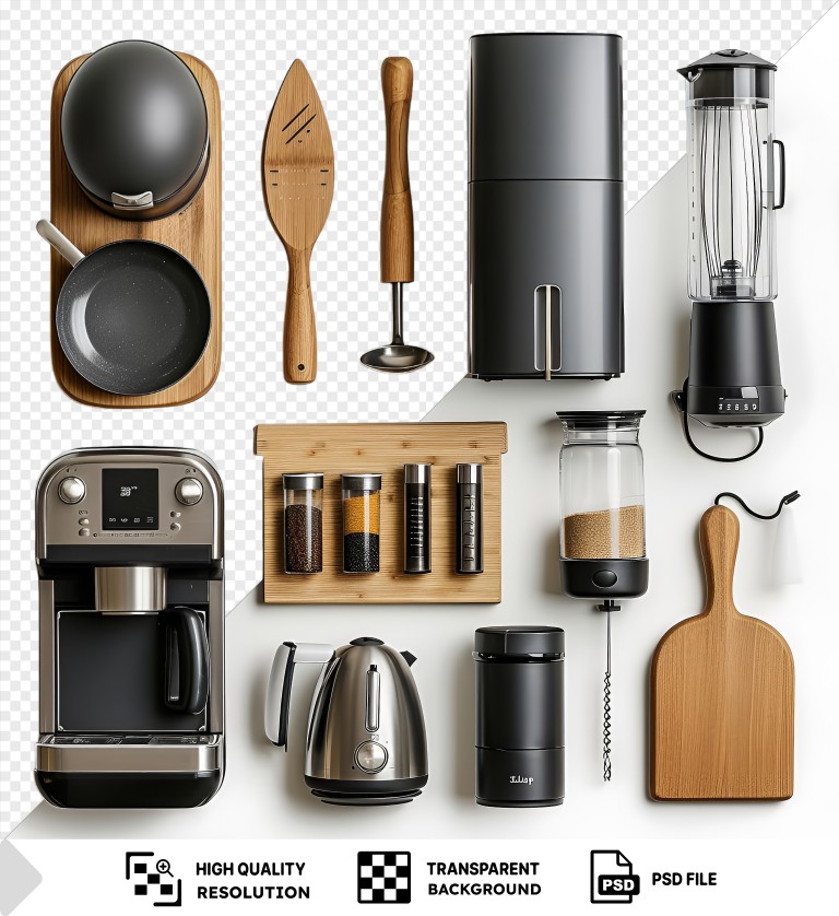 فایل لایه باز ست لوازم آشپزخانه رنگ سیلور