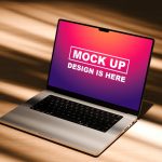 فایل لایه باز موکاپ صفحه نمایشگر لپ تاپ