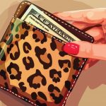 وکتور کیف پول پلنگی