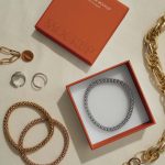 فایل لایه باز موکاپ لیبل جعبه جواهر