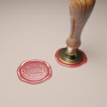 فایل لایه باز موکاپ مهر