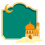 فایل لایه باز کادر متن با تصویر مسجد فایل لایه باز کادر متن با تصویر مسجد