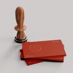 فایل لایه باز موکاپ روی کارت