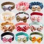 فایل لایه باز تل های مختلف مو دخترانه