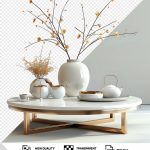 فایل لایه باز میز قهوه خوری شیک