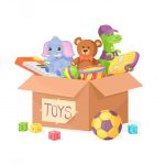 وکتور جعبه اسباب بازی کودکان