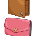 وکتور کیف پول به سبک کارتونی