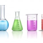 وکتور مجموعه شیشه آلات آزمایشگاهی