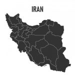 وکتور تصویر نقشه ایران با استان ها وکتور تصویر نقشه ایران با استان ها