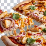 فایل لایه باز تصویر پیتزا از نمای نزدیک