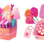 وکتور جعبه‌های هدیه زیبا