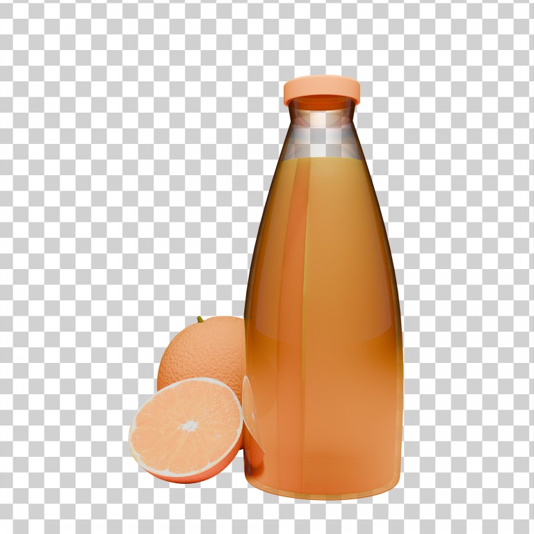 فایل لایه باز شیشه آب پرتقال
