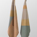 فایل لایه باز موکاپ روسری آویز شده