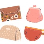 وکتور تصویر کیف پول با رنگ های مختلف