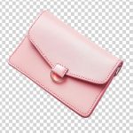 فایل لایه باز کیف پول صورتی