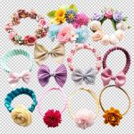 فایل لایه باز تصویر کش موهای مختلف