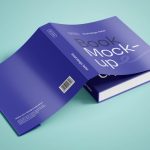 فایل لایه باز موکاپ جلد پشت و روی کتاب