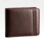 فایل لایه باز کیف پول چرم قهوه ای