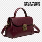 فایل لایه باز کیف دستی زنانه با رنگ زرشکی فایل لایه باز کیف دستی زنانه با رنگ زرشکی