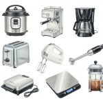 وکتور آبرنگی لوازم برقی آشپزخانه