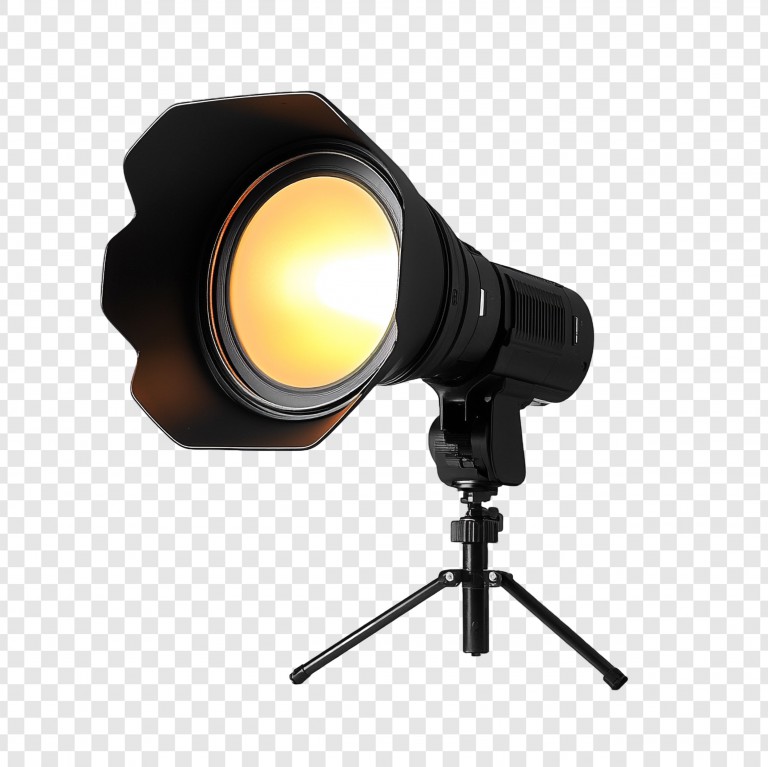 فایل لایه باز تصویر نورافکن روی پایه