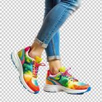 فایل لایه باز کفش اسپرت دخترانه