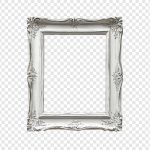 فایل لایه باز فریم قاب عکس رنگ سفید