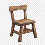 فایل لایه باز صندلی کودک چوبی