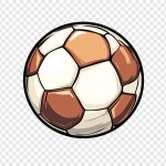 فایل لایه باز توپ فوتبال کارتونی
