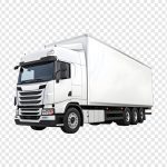 فایل لایه باز کامیون سفید باربری فایل لایه باز کامیون سفید باربری